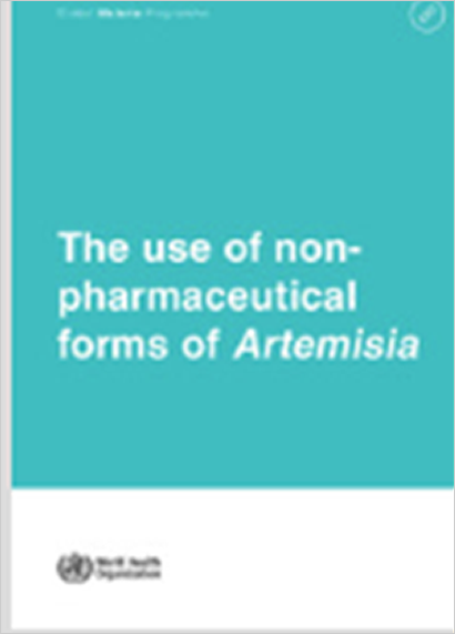 The use of non-pharmaceutical forms of Artemisia