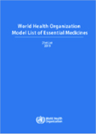World Health Organization model list of essential medicines: 21st list 2019