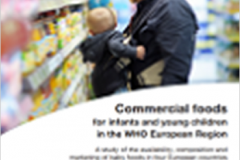 Commercial foods for infants and young children in the WHO European Region (2019)